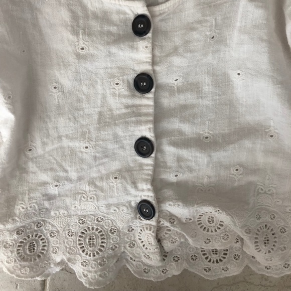 Zara White Button Down - Picture 5 of 6